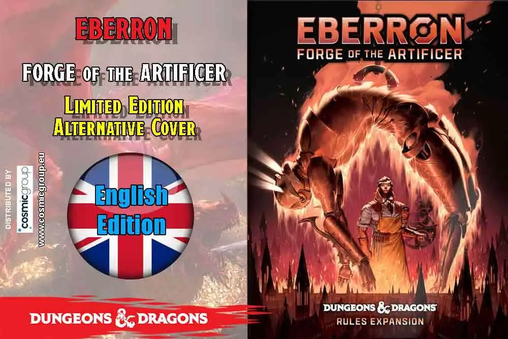 DUNGEONS & DRAGONS - Dungeons Dragons Eberron Forge of the Artificer Alternative Cover - Figurine